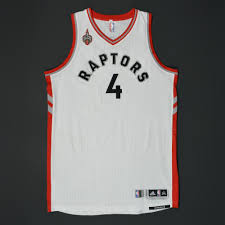 Luis scola (houston rockets) brazil. Luis Scola Toronto Raptors Game Worn Jersey 2015 16 Playoffs Nba Auctions