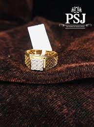Gentlemen S Diamond Ring Gold Rings Fashion Fashion Rings Diamond