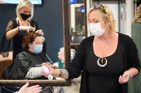 salons reopen amid pandemic with