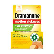 Amazon.com: Dramamine Motion Sickness Non-Drowsy, 18 Count (Pack Of 1) :  Everything Else
