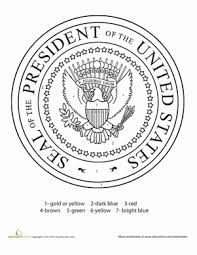 White house apparel & accessories. Missouri State Seal Coloring Page Free Coloring Library