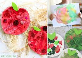Create these apples in red, green or yellow! Apple Crafts And Activities For Kids The Craft Train