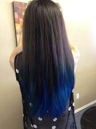 20 Ombre Blue Colors Hairstyles Ideas Blue Tips Hair Blue Ombre Hair Hair Styles