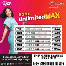 Maybe you would like to learn more about one of these? Baru Paket Data Telkomsel Unlimited Max Shopee Indonesia
