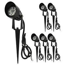 Low voltage garden spot lights. Ledwholesalers Low Voltage Led Outdoor Landscape Garden Metal Spot Light Fixture With Built In Shade 12v Ac Dc 7w 6 Pack Warm White 3753wwx6 Buy Online In Antigua And Barbuda At Antigua Desertcart Com Productid 26866386
