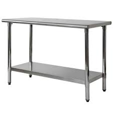Tables en inox pour préparation alimentaire. Table Inox Preparation Alimentaire