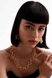 Flower Shaped Natural Stones Jewelry For Gift