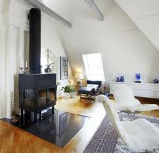 A wood burning stove from rais is a superior fusion of aesthetics and technology. 35 Ideas For Scandinavian Fireplaces Interior Design Ideas Avso Org