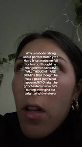 Harry Talks about Holly Perfrct Match