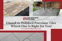 Glazed vs. Polished Porcelain Tiles: Which One Is Right for You?‍