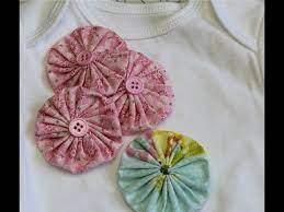 How To Make A Yo Yo Using A Clover Yo Yo Maker Yolanda Soto Lopez Sewing Crafts Diy Sewing Flower Diy Crafts