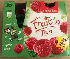 Compote Gourde Pomme Framboise Fruit N Fun Calories Et Informations Nutritionnelles