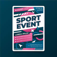 Download 2021 Sporting Event Poster For Free In 2020 Event Poster Event Poster Template Sport Event