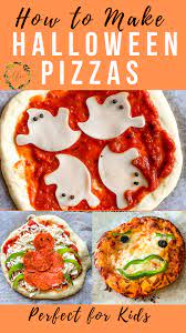 How To Make Halloween Pizza In 2020 Halloween Pizza Fun Halloween Food Halloween Pizza Recipes