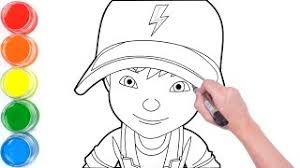 Gambar mewarnai boboiboy gambar mewarnai boboiboy kekuatan halilintar taufan gempa api air gambar mewarnai diy home crafts coloring sheets for kids home crafts. Menggambar Dan Mewarnai Boboiboy Api Terbaru Dengan Mudah