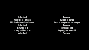 „the beast written by jóhann jóhannsson. Rammstein Deutschland Lyrics Deutsch English Songtext Youtube