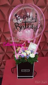 Woman Happy Birthday Flowers And Balloons Pin By Cottonbunnys Florist On Suprise Delivery Balloon Gift Balloons Birthday Gifts