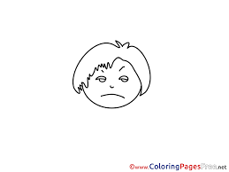 Check spelling or type a new query. Sad Face For Children Free Coloring Pages