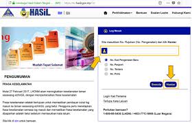 Need the translation of keselamatan in english but even don't know the meaning? Cara Membuat Kemaskini Cukai Pendapatan Di Ehasil Steemit