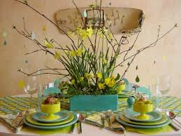 25 Beautiful Table Centerpieces That Are Perfect For Welcoming Spring Into Your Home Spring Table Centerpieces Easter Table Decorations Spring Table