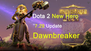Dota 2's latest patch introduces a new hero, dawnbreaker. Dota 2 New Hero Dawnbreaker 7 29 Update Youtube