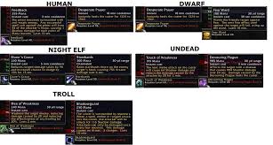 Vanilla Wow Priest Racials Imgur