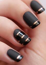 Nageldesign Winter 2019 Current Motives And Color Trends Black Nail Designs Stylish Nails Black Nails