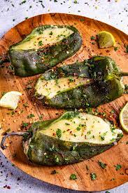 Grilled Cheese Stuffed Poblano Peppers - Recipe - Chili Pepper Madness