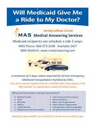 Countycare covers doctor and hospital visits, dental and vision care, prescriptions and much more. Medicaid Transportation Sullivan County Ny
