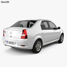 3d Model Of Dacia Logan 2010 Dacia Logan Dacia 3d Model