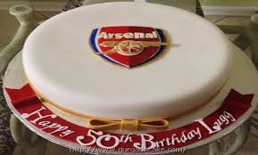 Showstoppers delivered to your door. Arsenal Birthday Cake Asda