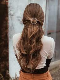 Hairstyles And Accessories I Rsquo M Loving Lately Hair Styles Hairstyle Everyday Hairstyles