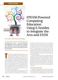 Factories throughout the world produce many tons of textiles every year. Pdf Steam Powered Computing Education Using E Textiles To Integrate The Arts And Stem