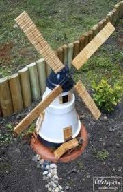 Szelmalom Windmuhle Gartendekor Gartenwindmuhle