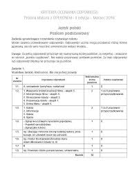 Aby umożliwić wzięcie udziału w próbnym egzaminie także uczniom, którzy z różnych względów nie mogą uczestniczyć w próbnych opisano także procedury postępowania w razie podejrzenia zakażenia u ucznia lub nauczyciela. Probna Matura 2016 Z Operonem Jezyk Polski Poziom Podstawowy Klucz Odpowiedzi