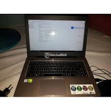 Untuk netbook, notebook, atau laptop berukuran layar 14 inch kebawah masih bisa menggunakan windows with bing sehingga harganya bakal tetap. Laptop Notebook Asus A456u Core I5 14 Inch Bekas Second Harga Murah Di Jakarta Tribunjualbeli Com