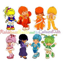 Rainbow Brite Illustration Rainbow Brite And The Colour Kids Polyvore Rainbow Brite Birthday Rainbow Brite Party Rainbow Brite