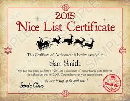 Nice List Certificate Free Printable Google Search Nice List Certificate Christmas Eve Box Christmas Lettering