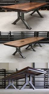 Available in two leg finishes, pair with the clara dining chair for a complete look! 46 Metal Table Legs Ideas