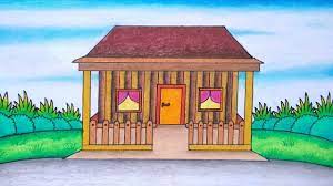 Rumah adat jawa barat dan penjelasannya. Cara Menggambar Rumah Adat Menggambar Rumah Adat Jawa Barat Youtube