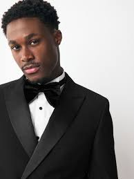Image result for black tie optional male