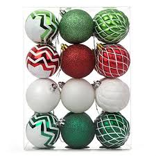 Ipegtop Christmas Balls Ornaments 24ct Shatterproof Glitter Swirl Color Painting Ball Baubles For Ho Christmas Balls Christmas Tree Decorations Ball Ornaments