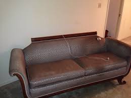 The fife family went to the united states in 1784, settling in albany, new york, where duncan worked as an apprentice cabinetmaker. Duncan Phyfe Sofa Reupholster Project Casacaldwell