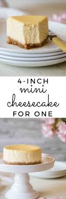 Make the crust and cheesecake batter as directed. Mini Cheesecake Recipe For One Two Lifestyle Of A Foodie