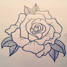 Image Result For Rose Tattoo Designs Rose Tattoo Design Flower Drawing Tattoos
