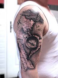 Weitere ideen zu la catarina tattoo, catrina tattoo, la muerte tattoo. Compass Clock Tattoo Pictures Westend Tattoo Piercing Wien