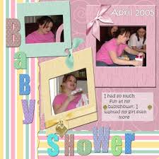 Pin By Jennifer Nuovo On Simple Scrapbooking Baby Shower Scrapbook Scrapbook Layouts Baby Shower Scrapbooking Layouts Baby