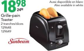 Rossy Sunbeam Grille Pain Toaster Redflagdeals Com