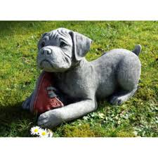 (440) £17.99 free uk delivery. Jack Russell Stone Garden Ornament Onefold Ltd