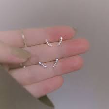 Claires.com has been visited by 10k+ users in the past month Cz Meteor Stars 925 Sterling Silver Stud Earrings